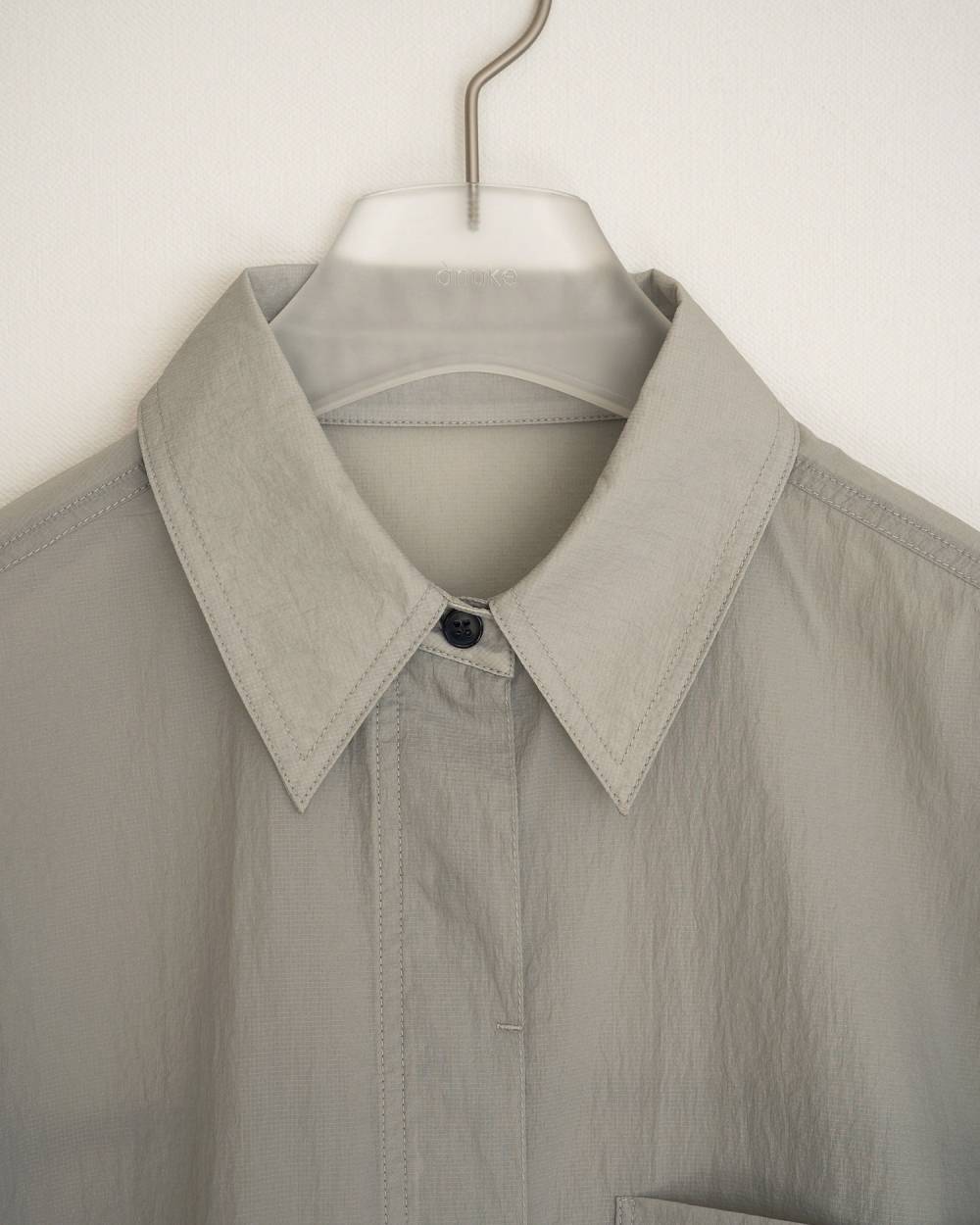 Sheer Ripstop Shirts Sheer Ripstop Shirts,シアー リップストップ シャツ,62610426,トップス,シャツ,ブラウス,羽織,透け感,シアー,オーバーシャツ,ànuke,アンヌーク,lifes,ライフズ,26ss