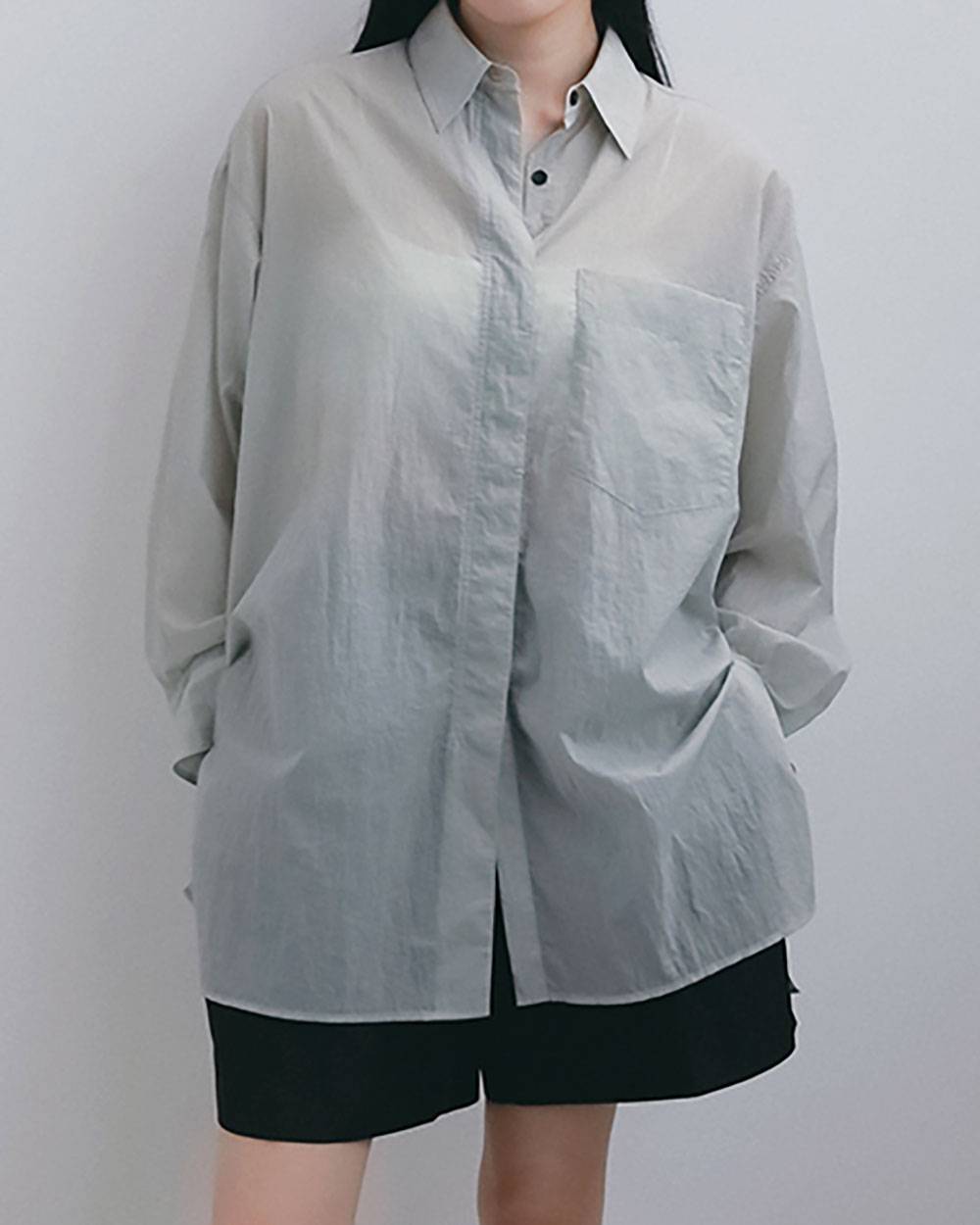 Sheer Ripstop Shirts Sheer Ripstop Shirts,シアー リップストップ シャツ,62610426,トップス,シャツ,ブラウス,羽織,透け感,シアー,オーバーシャツ,ànuke,アンヌーク,lifes,ライフズ,26ss
