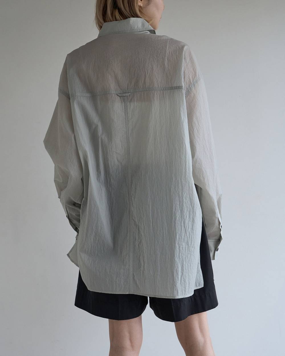 Sheer Ripstop Shirts Sheer Ripstop Shirts,シアー リップストップ シャツ,62610426,トップス,シャツ,ブラウス,羽織,透け感,シアー,オーバーシャツ,ànuke,アンヌーク,lifes,ライフズ,26ss