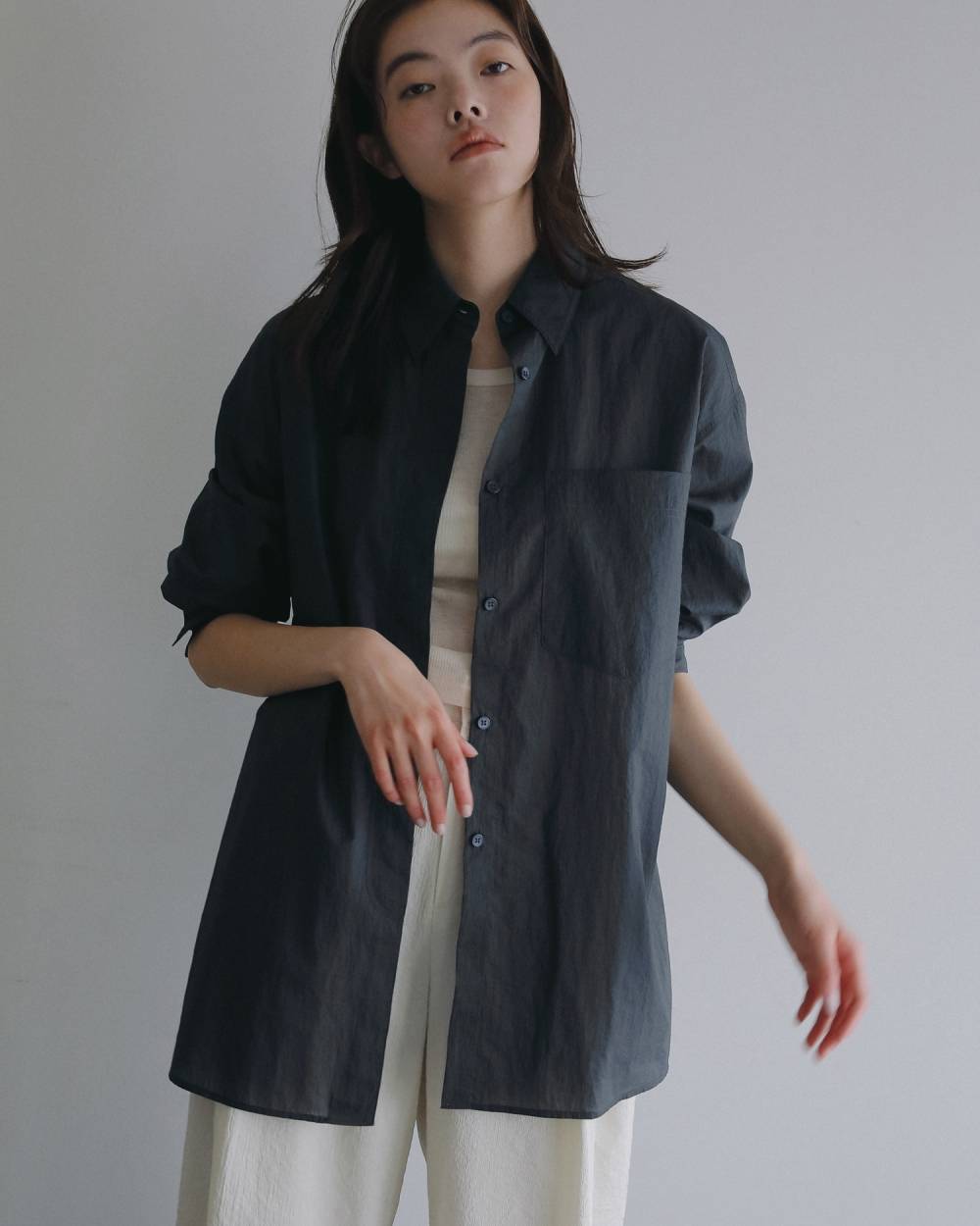 Sheer Ripstop Shirts Sheer Ripstop Shirts,シアー リップストップ シャツ,62610426,トップス,シャツ,ブラウス,羽織,透け感,シアー,オーバーシャツ,ànuke,アンヌーク,lifes,ライフズ,26ss