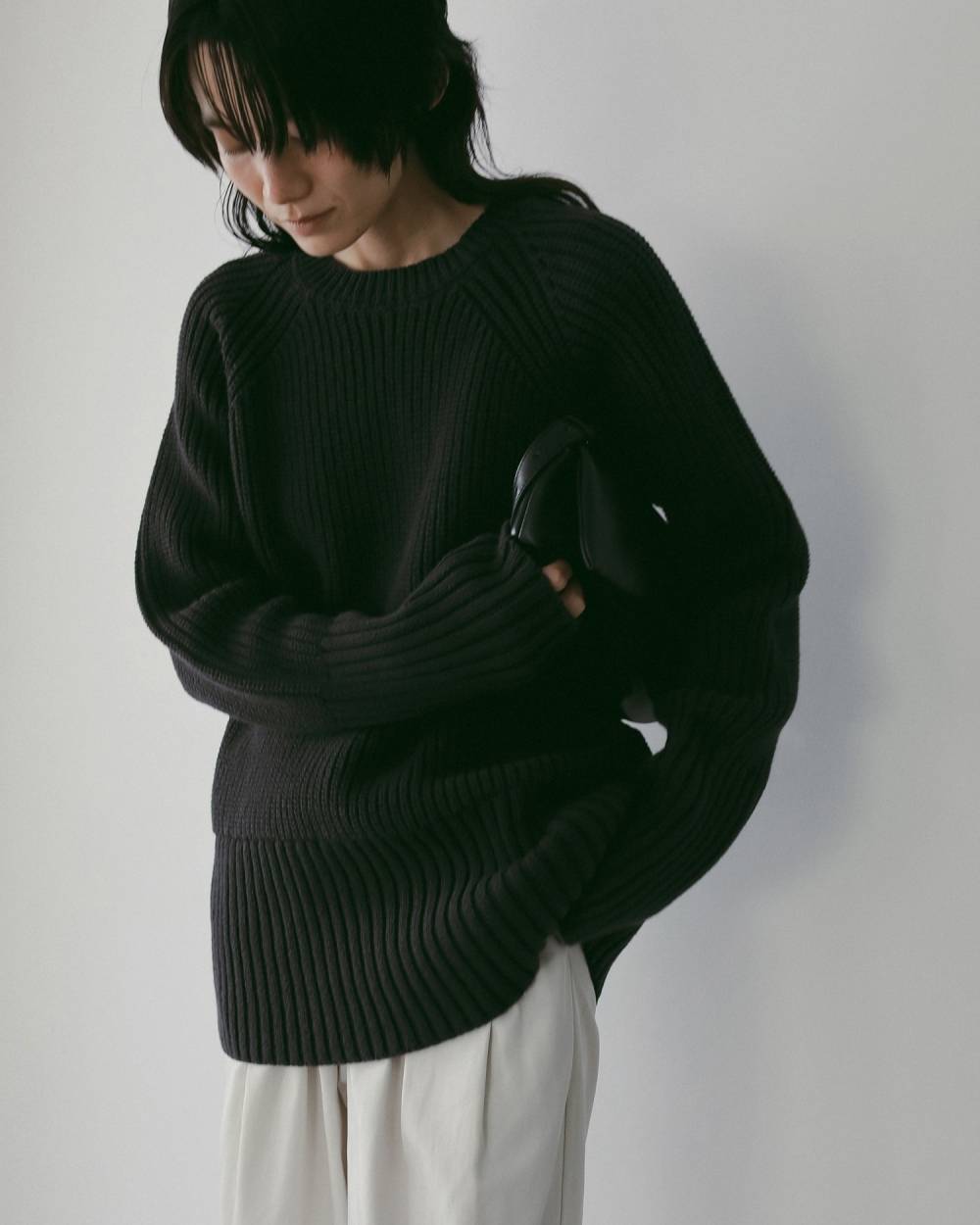 Cotton Over Knit 62610501,Cotton Over Knit(コットン オーバー ニット,62610501,ニット,ニットトップス,トップス,オーバーサイズ,コットン,綿100,ànuke,アンヌーク,lifes,ライフズ,26ss