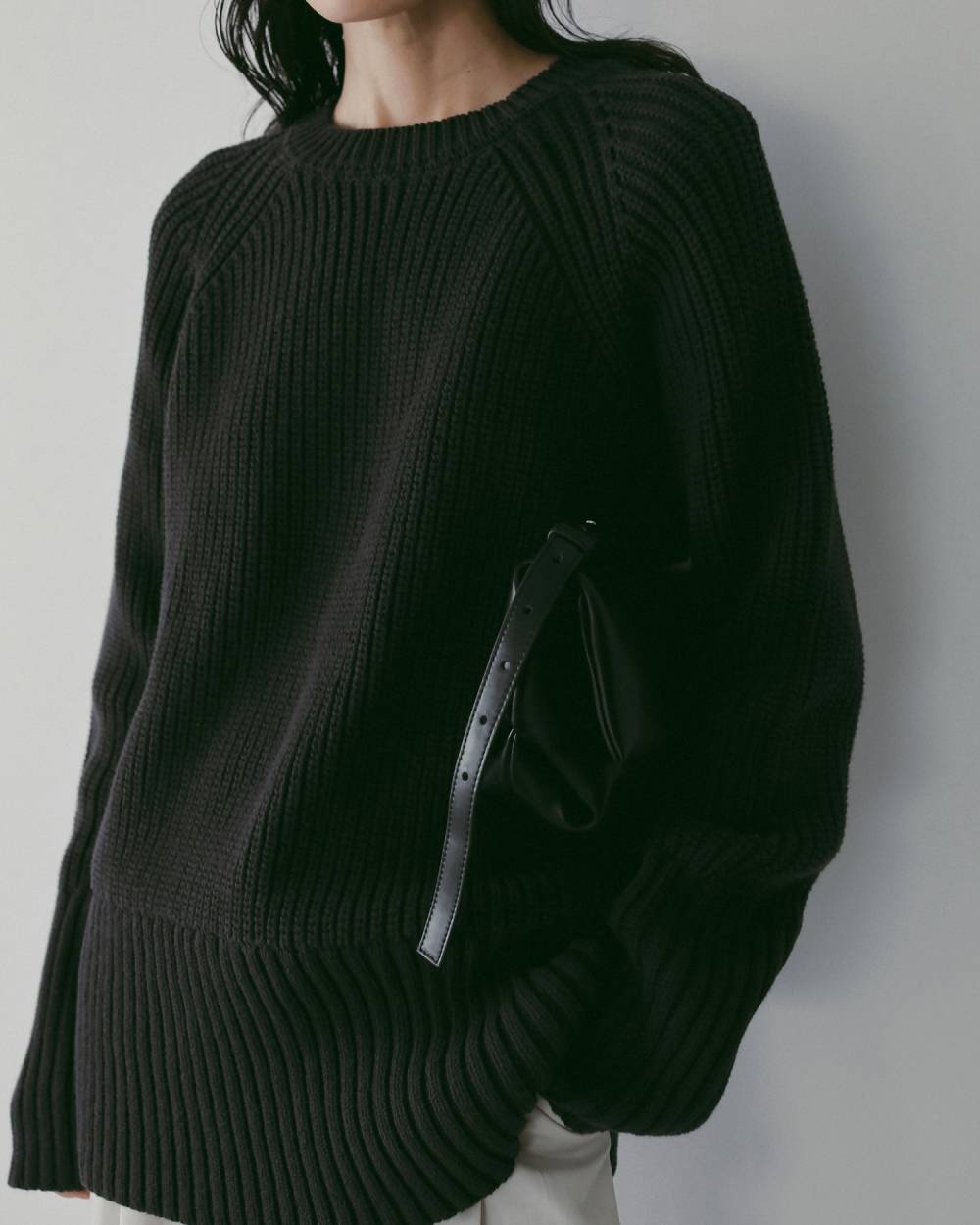 Cotton Over Knit 62610501,Cotton Over Knit(コットン オーバー ニット,62610501,ニット,ニットトップス,トップス,オーバーサイズ,コットン,綿100,ànuke,アンヌーク,lifes,ライフズ,26ss