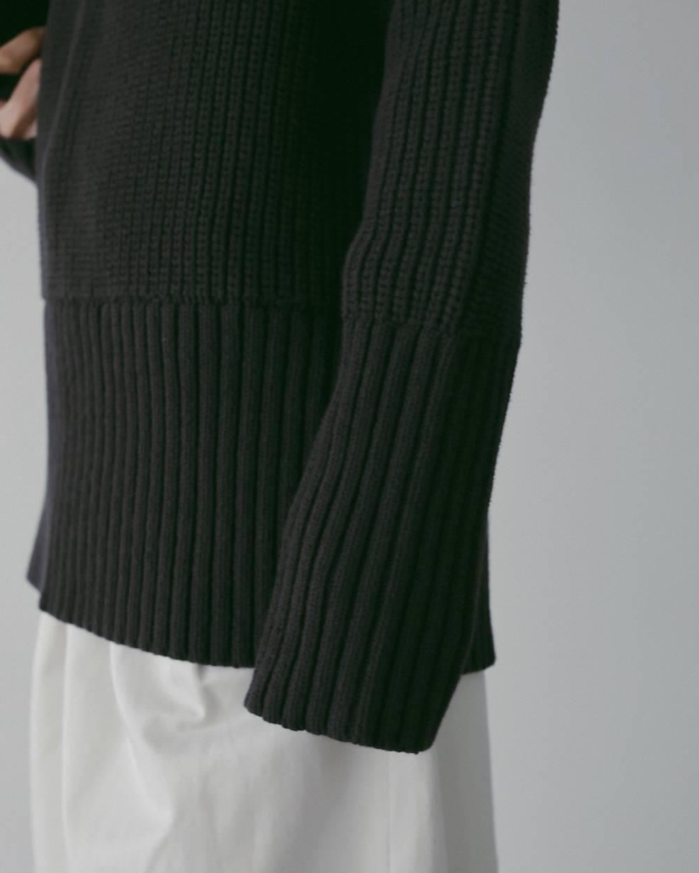 Cotton Over Knit 62610501,Cotton Over Knit(コットン オーバー ニット,62610501,ニット,ニットトップス,トップス,オーバーサイズ,コットン,綿100,ànuke,アンヌーク,lifes,ライフズ,26ss