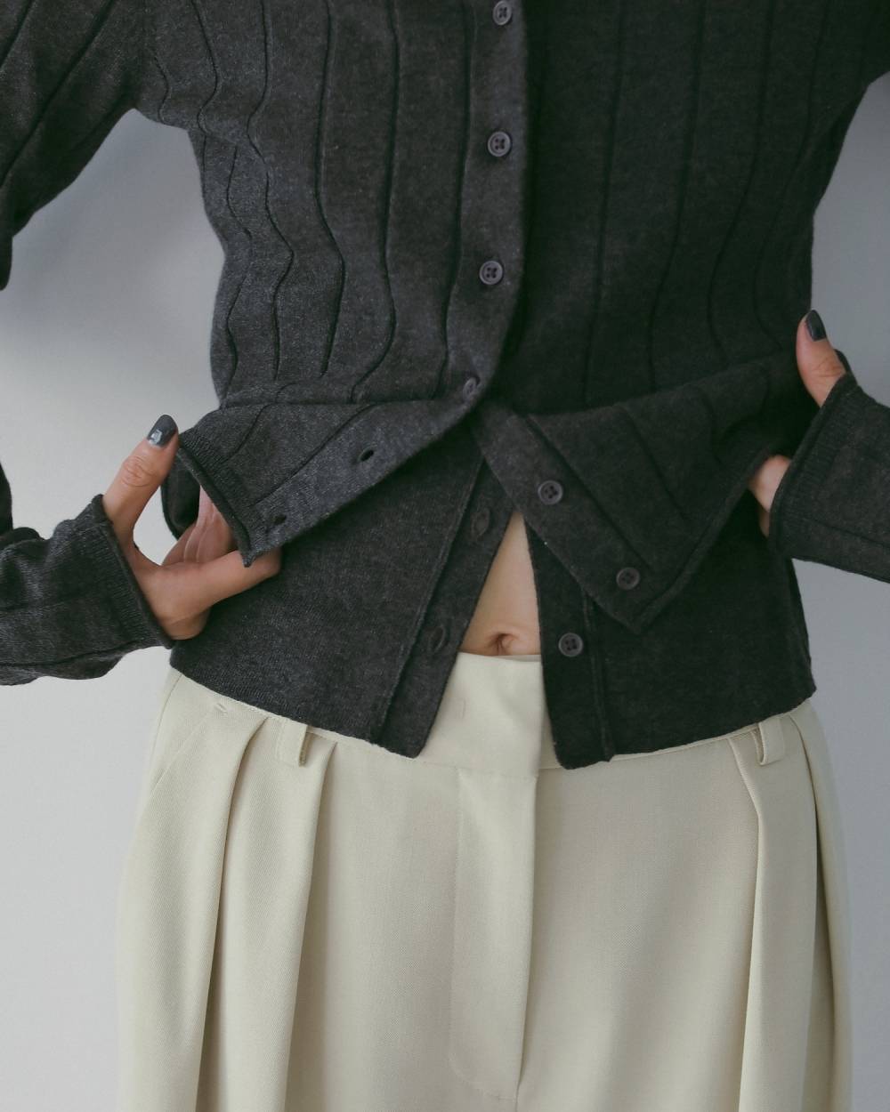 Cotton Layered Cardigan 62610502,Cotton Layered Cardigan(コットン レイヤード カーディガン,62610502,カーディガン,カーデ,トップス,羽織,タンク,タンクトップ,レイヤード,ànuke,アンヌーク,lifes,ライフズ,26ss