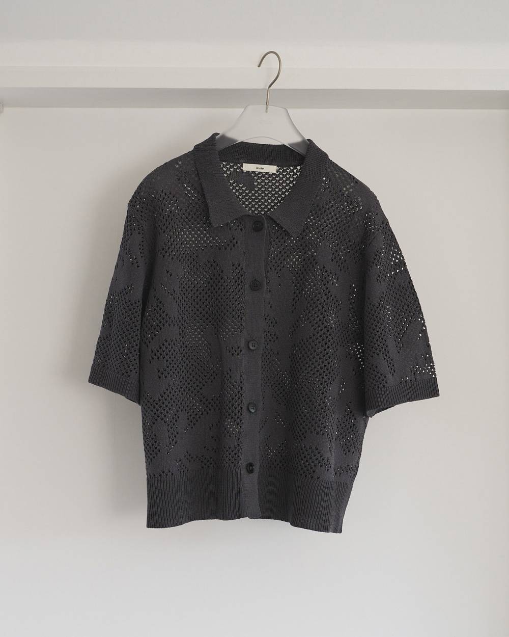 Mesh Pattern Knit Mesh Pattern Knit,メッシュ パターン ニット,62610505,トップス,ニット,ポロニット,ニットトップス,メッシュ,プルオーバー,ànuke,アンヌーク,lifes,ライフズ,26ss