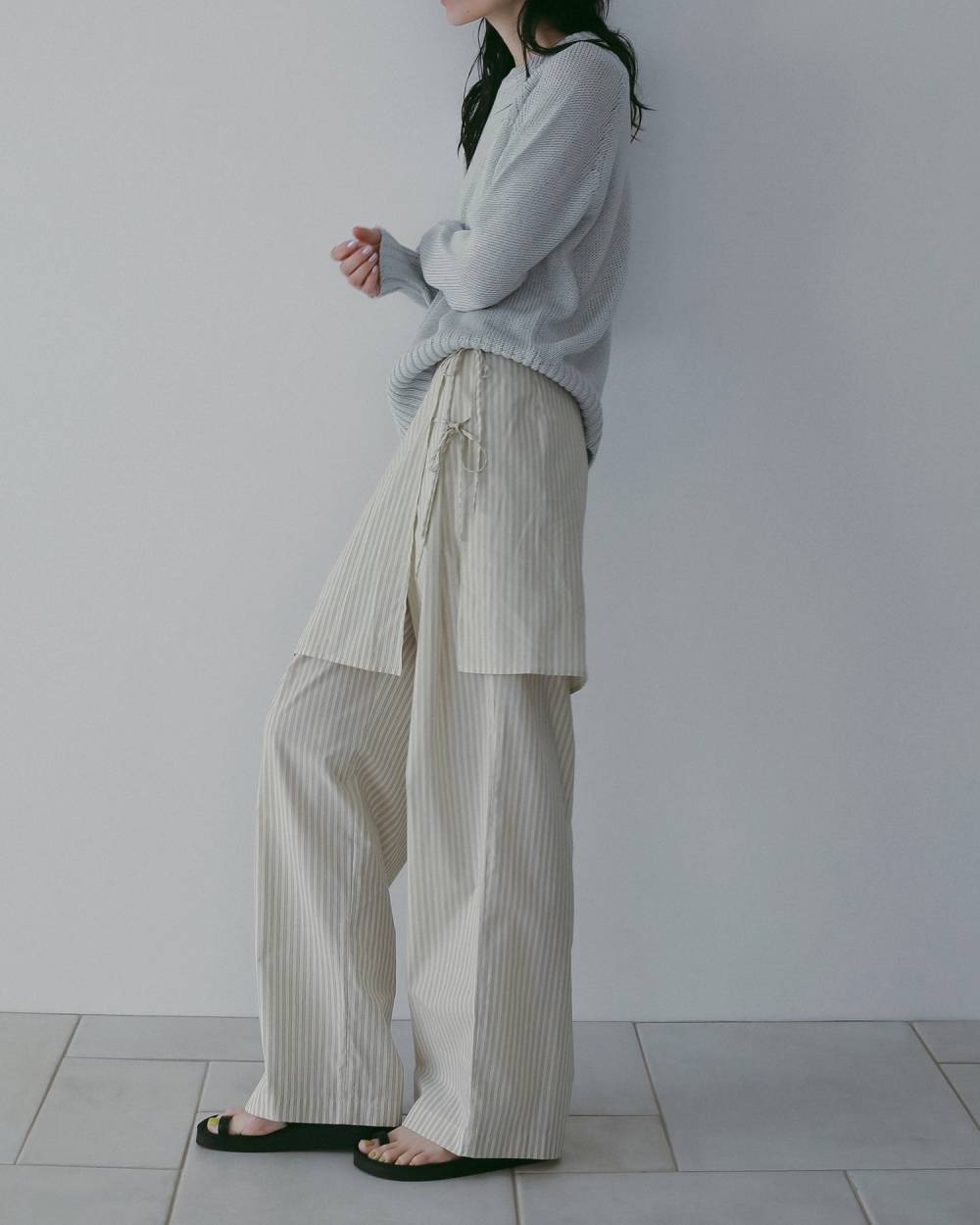 Paperyarn Over Knit Paperyarn Over Knit,ペーパーヤーン オーバー ニット,62610507,トップス,ニット,オーバーニット,ànuke,アンヌーク,lifes,ライフズ,26ss