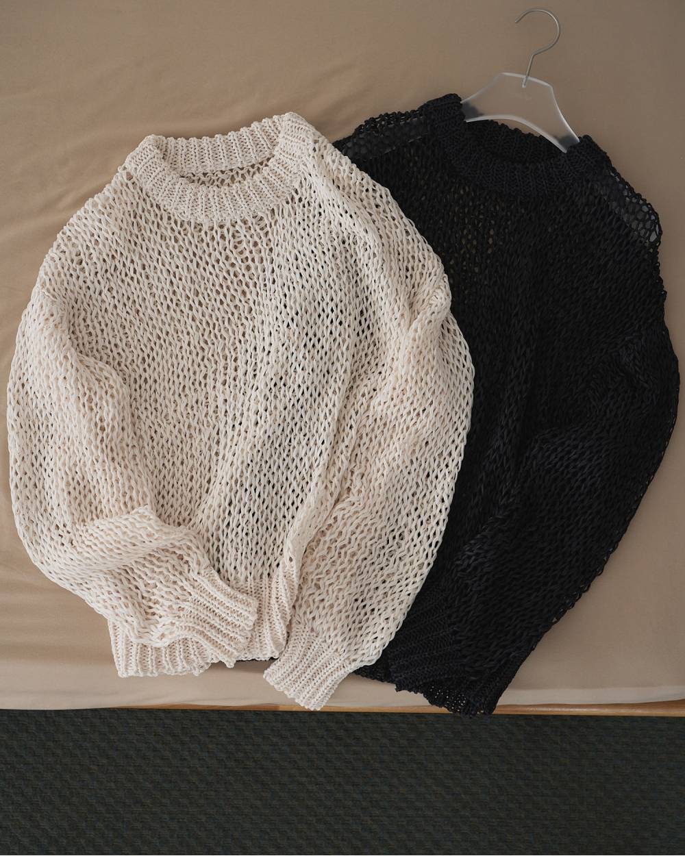 Tapeyarn Loose Knit Tapeyarn Loose Knit,テープヤーン ルーズ ニット,62610508,トップス,ニット,オーバーニット,ànuke,アンヌーク,lifes,ライフズ,26ss