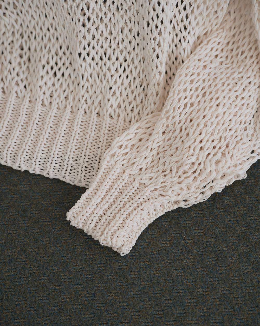 Tapeyarn Loose Knit Tapeyarn Loose Knit,テープヤーン ルーズ ニット,62610508,トップス,ニット,オーバーニット,ànuke,アンヌーク,lifes,ライフズ,26ss