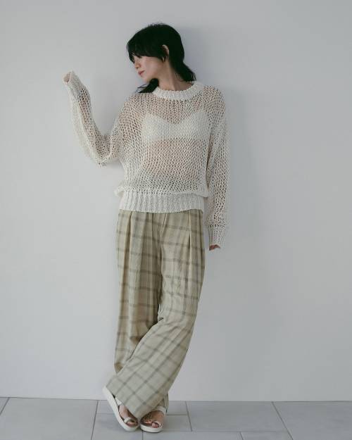 ànuke online store（アンヌーク） / Tapeyarn Loose KnitTapeyarn