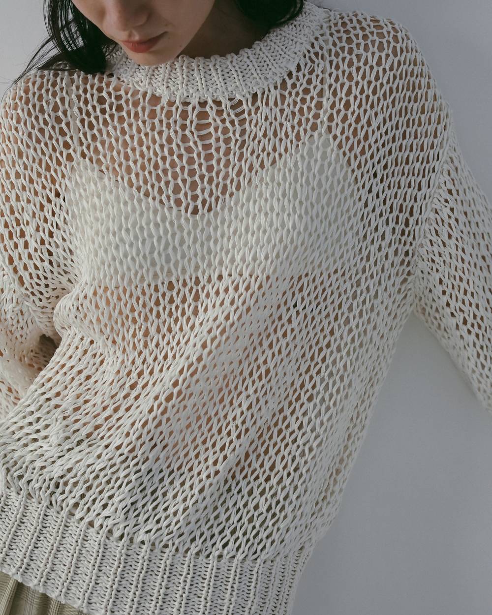 Tapeyarn Loose Knit Tapeyarn Loose Knit,テープヤーン ルーズ ニット,62610508,トップス,ニット,オーバーニット,ànuke,アンヌーク,lifes,ライフズ,26ss