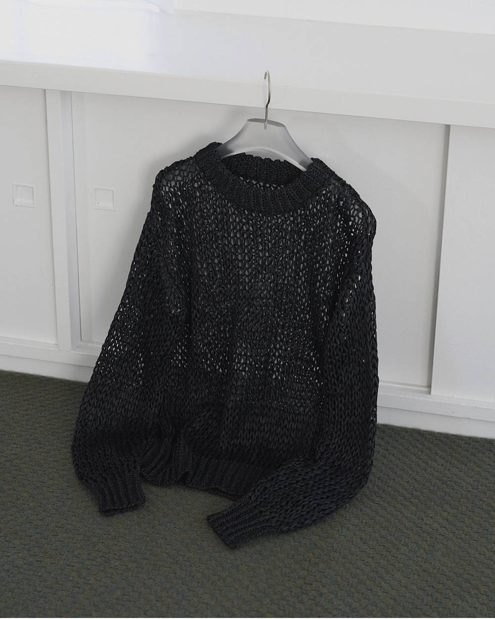 Tapeyarn Loose Knit Tapeyarn Loose Knit,テープヤーン ルーズ ニット,62610508,トップス,ニット,オーバーニット,ànuke,アンヌーク,lifes,ライフズ,26ss