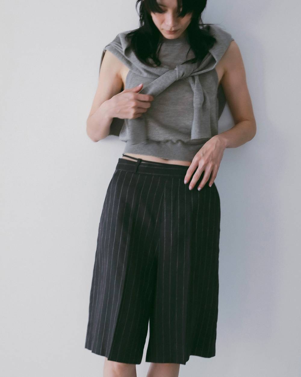 Highgauge Sheer Tanktop Highgauge Sheer Tanktop,ハイゲージ シアー タンクトップ,62610509,タンクトップ,タンク,トップス,ノースリーブ,ノースリ,ニット,ànuke,アンヌーク,lifes,ライフズ,26ss