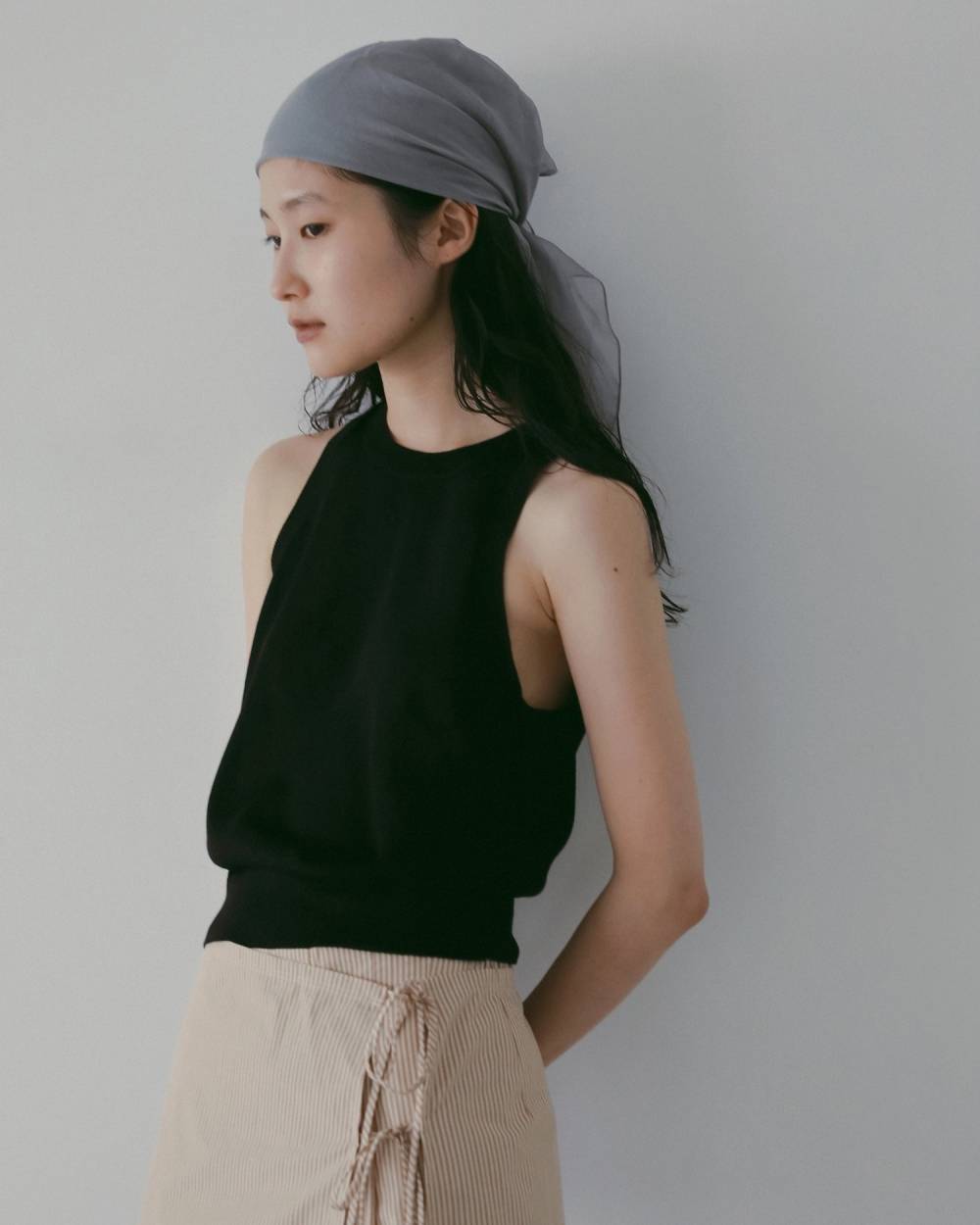 Highgauge Sheer Tanktop Highgauge Sheer Tanktop,ハイゲージ シアー タンクトップ,62610509,タンクトップ,タンク,トップス,ノースリーブ,ノースリ,ニット,ànuke,アンヌーク,lifes,ライフズ,26ss