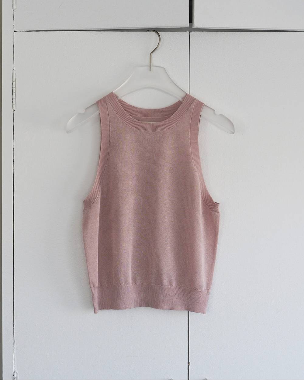 Highgauge Sheer Tanktop Highgauge Sheer Tanktop,ハイゲージ シアー タンクトップ,62610509,タンクトップ,タンク,トップス,ノースリーブ,ノースリ,ニット,ànuke,アンヌーク,lifes,ライフズ,26ss