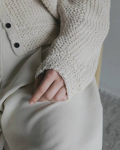 ànuke online store（アンヌーク） / Crochet Knit CardiganCrochet