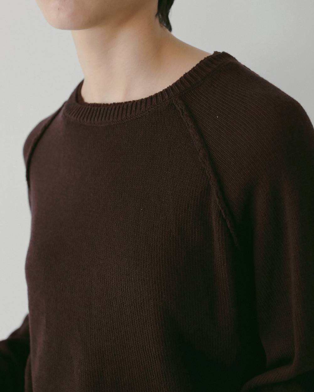 Raglan Crewneck Knit Raglan Crewneck Knit,ラグラン クルーネック ニット,62610517,トップス,ニット,ànuke,アンヌーク,lifes,ライフズ,26ss