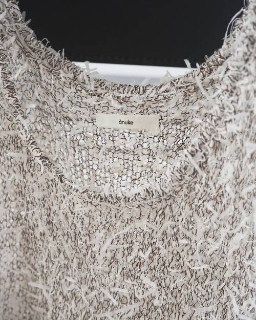 ànuke online store（アンヌーク） / Mixyarn Knit VestMixyarn Knit