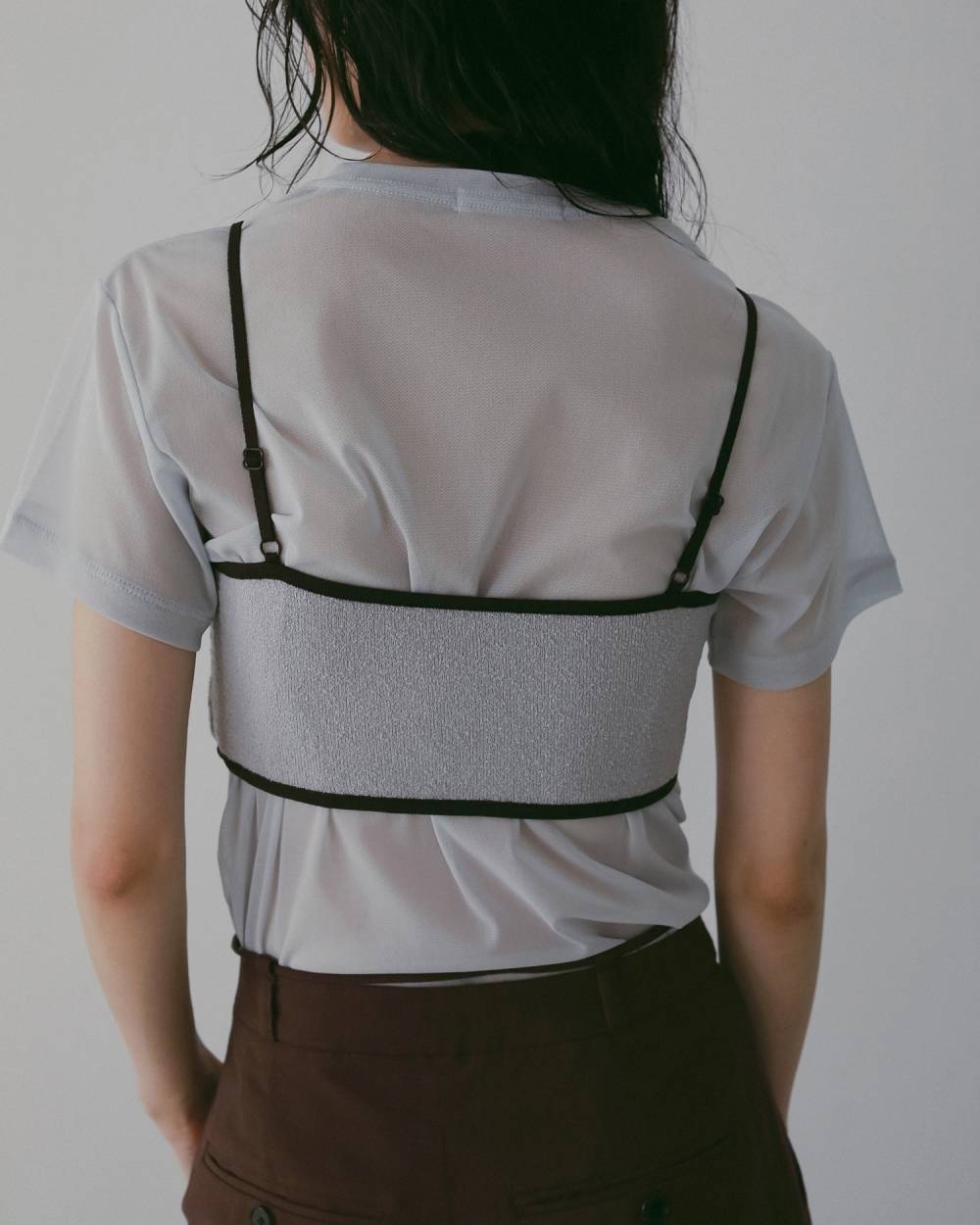 Cupin Knit Bustier Cupin Knit Bustier,カップイン ニット ビスチェ,62610520,ビスチェ,ニットビスチェ,インナー,トップス,レイヤード,ànuke,アンヌーク,lifes,ライフズ,26ss