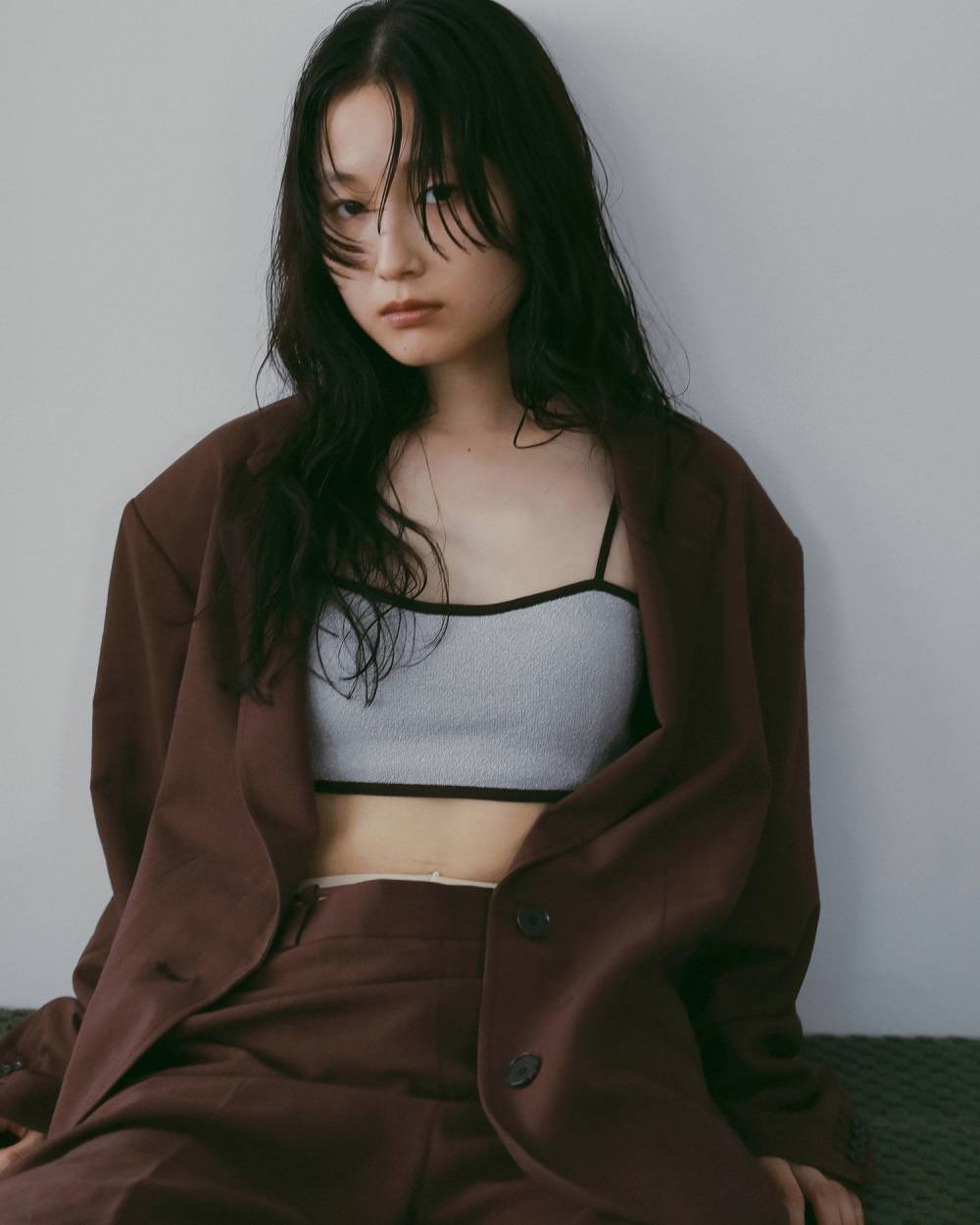 Cupin Knit Bustier Cupin Knit Bustier,カップイン ニット ビスチェ,62610520,ビスチェ,ニットビスチェ,インナー,トップス,レイヤード,ànuke,アンヌーク,lifes,ライフズ,26ss