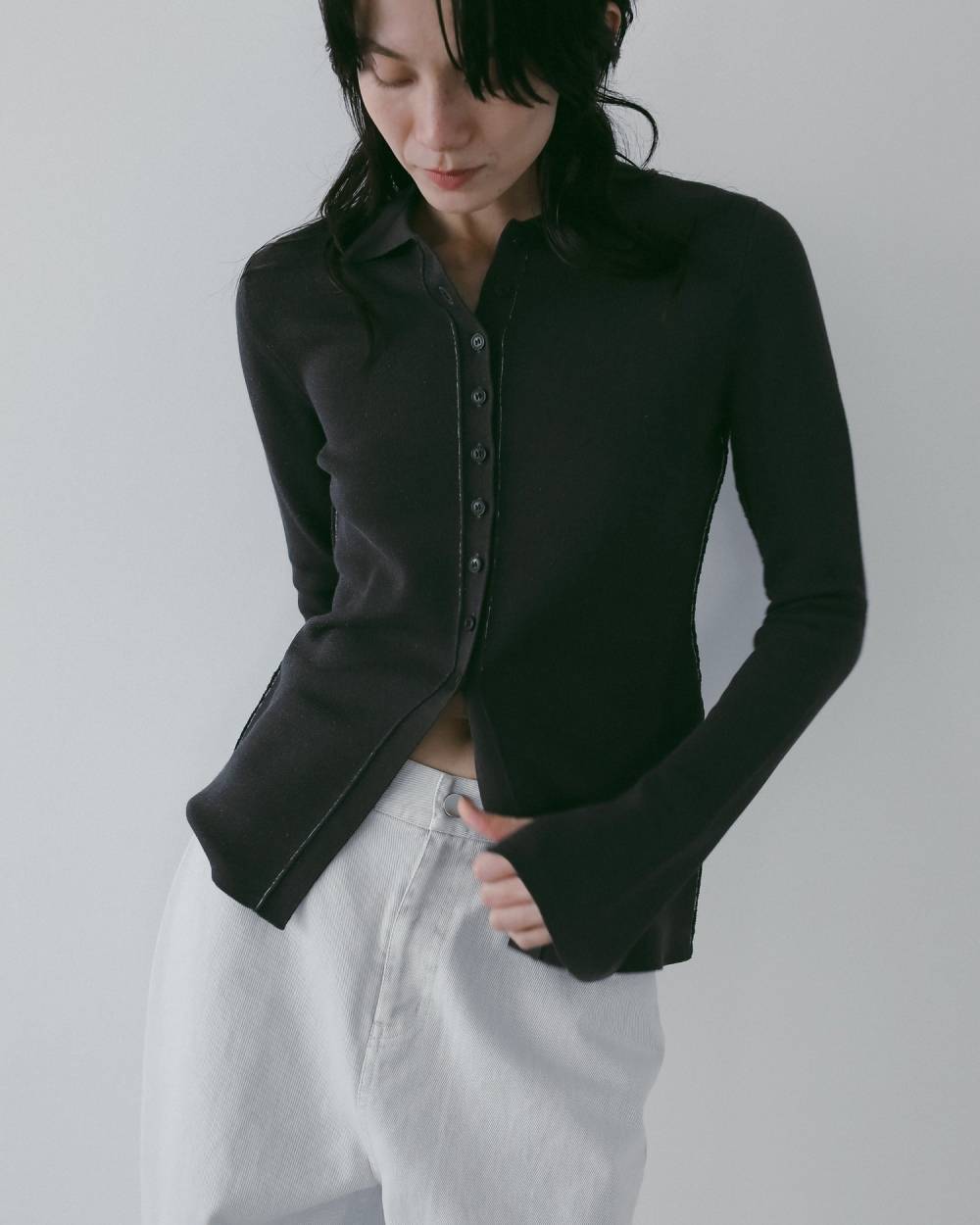 Linking Knit Shirts Linking Knit Shirts(リンキング ニット シャツ,62610521,シャツ,ニットシャツ,ニット,トップス,ニットトップス,ànuke,アンヌーク,lifes,ライフズ,26ss