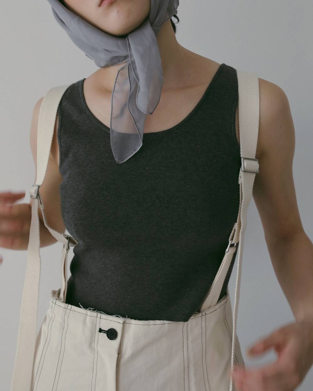 Short Knit Tanktop Short Knit Tanktop,ショート ニット タンクトップ,62610524,トップス,ニットタンクトップ,タンク,タンクトップ,ノースリーブ,ショート丈,ànuke,アンヌーク,lifes,ライフズ,26ss