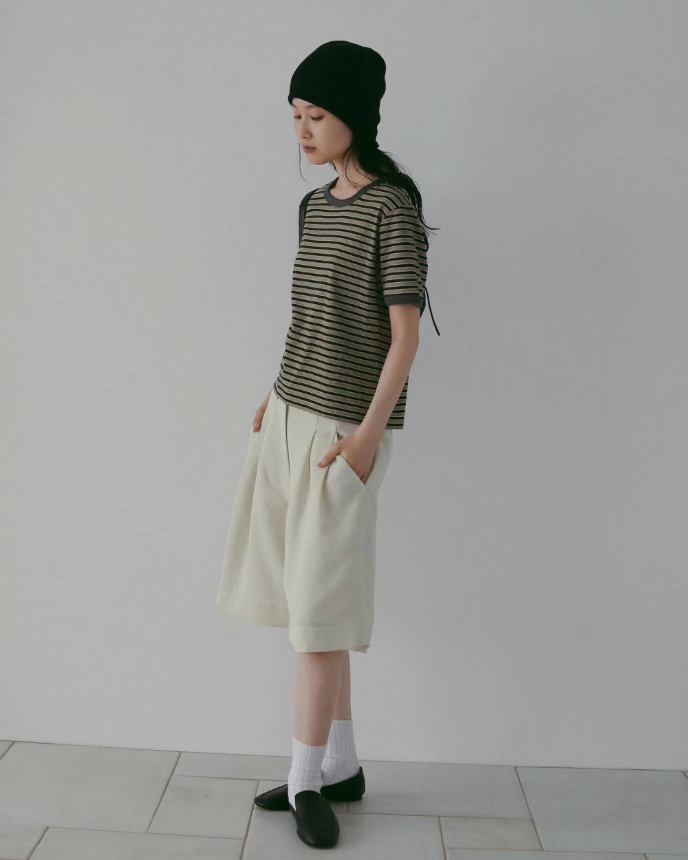 Multi Border T-Shirts Multi Border T-Shirts,マルチ ボーダー Tシャツ,62610601,トップス,Tシャツ,半袖,ボーダー,柄,コットン素材,コンパクト,ànuke,アンヌーク,lifes,ライフズ,26ss