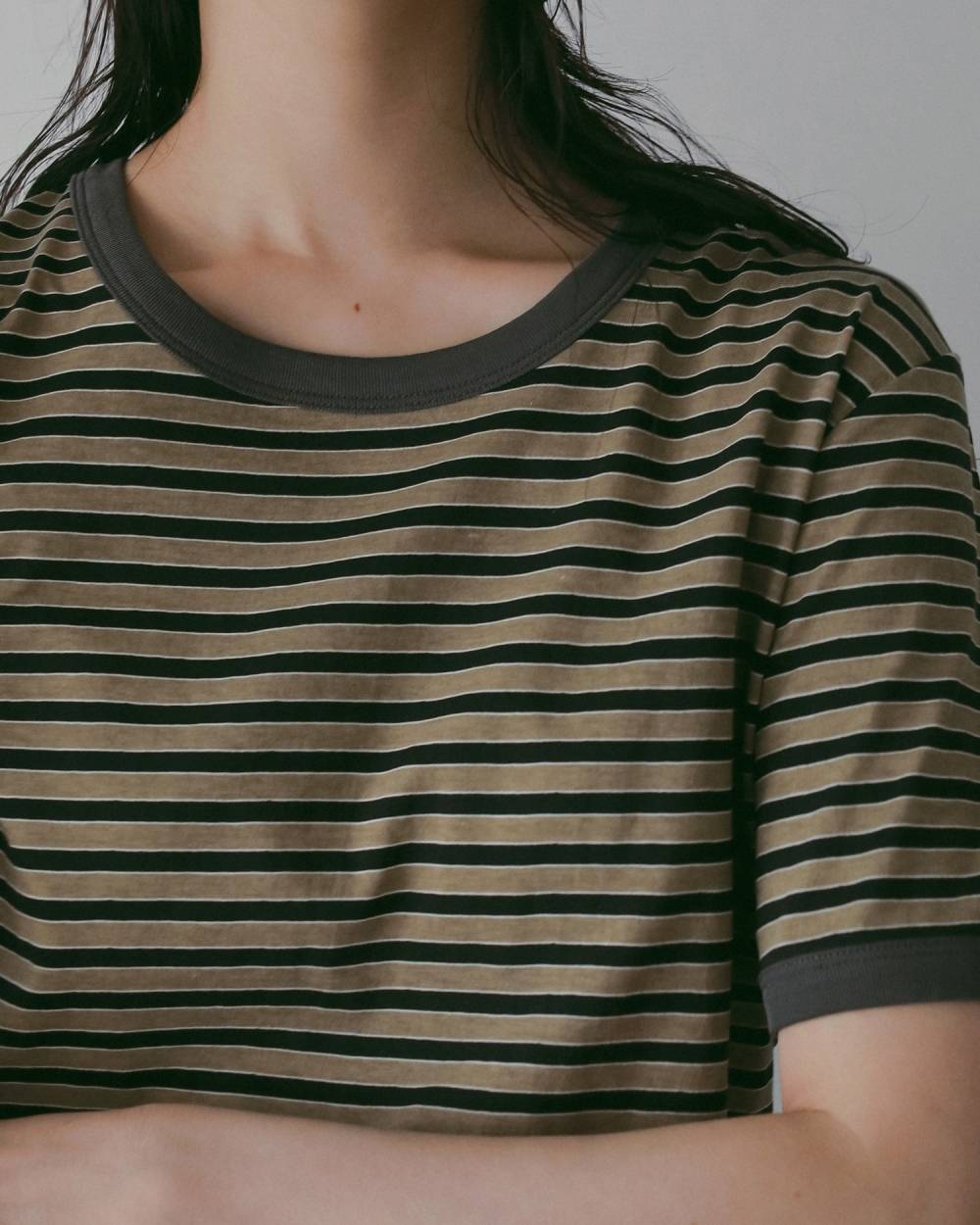 Multi Border T-Shirts Multi Border T-Shirts,マルチ ボーダー Tシャツ,62610601,トップス,Tシャツ,半袖,ボーダー,柄,コットン素材,コンパクト,ànuke,アンヌーク,lifes,ライフズ,26ss