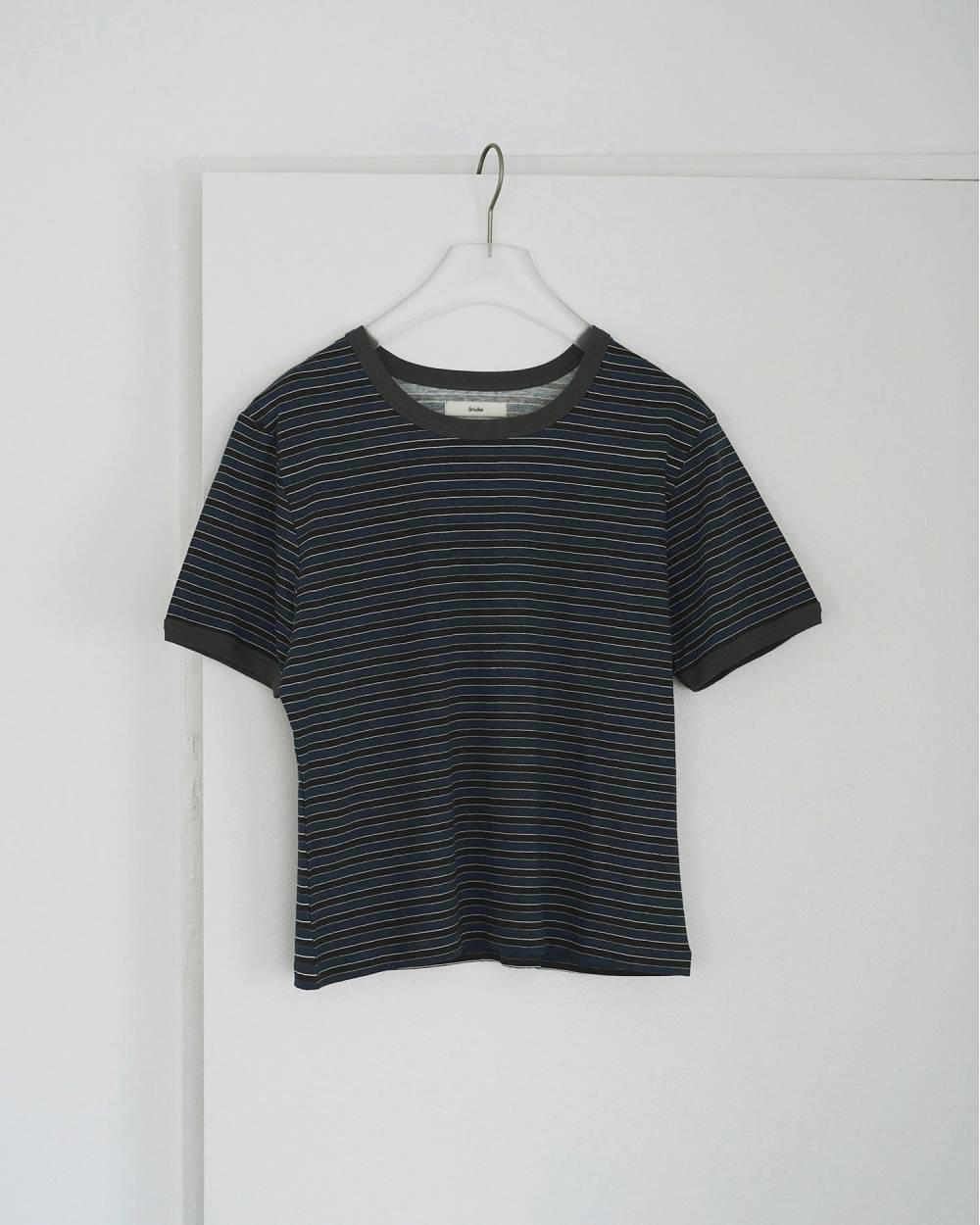 Multi Border T-Shirts Multi Border T-Shirts,マルチ ボーダー Tシャツ,62610601,トップス,Tシャツ,半袖,ボーダー,柄,コットン素材,コンパクト,ànuke,アンヌーク,lifes,ライフズ,26ss