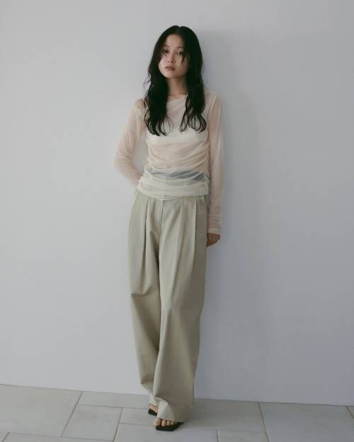 ànuke online store（アンヌーク） / Sheer Offshoulder TopsSheer