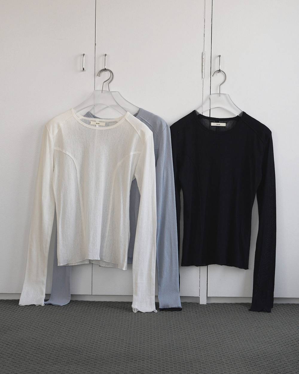 Cotton Tulle Tops Cotton Tulle Tops,コットン チュール トップス,62610605,トップス,ロンT,ànuke,アンヌーク,lifes,ライフズ,26ss