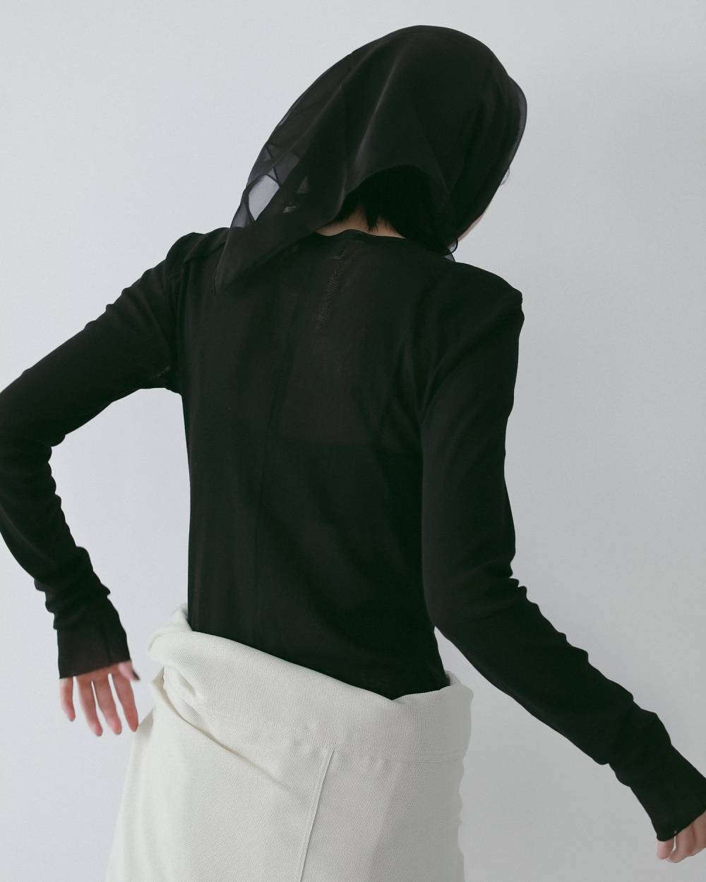 Cotton Tulle Tops Cotton Tulle Tops,コットン チュール トップス,62610605,トップス,ロンT,ànuke,アンヌーク,lifes,ライフズ,26ss