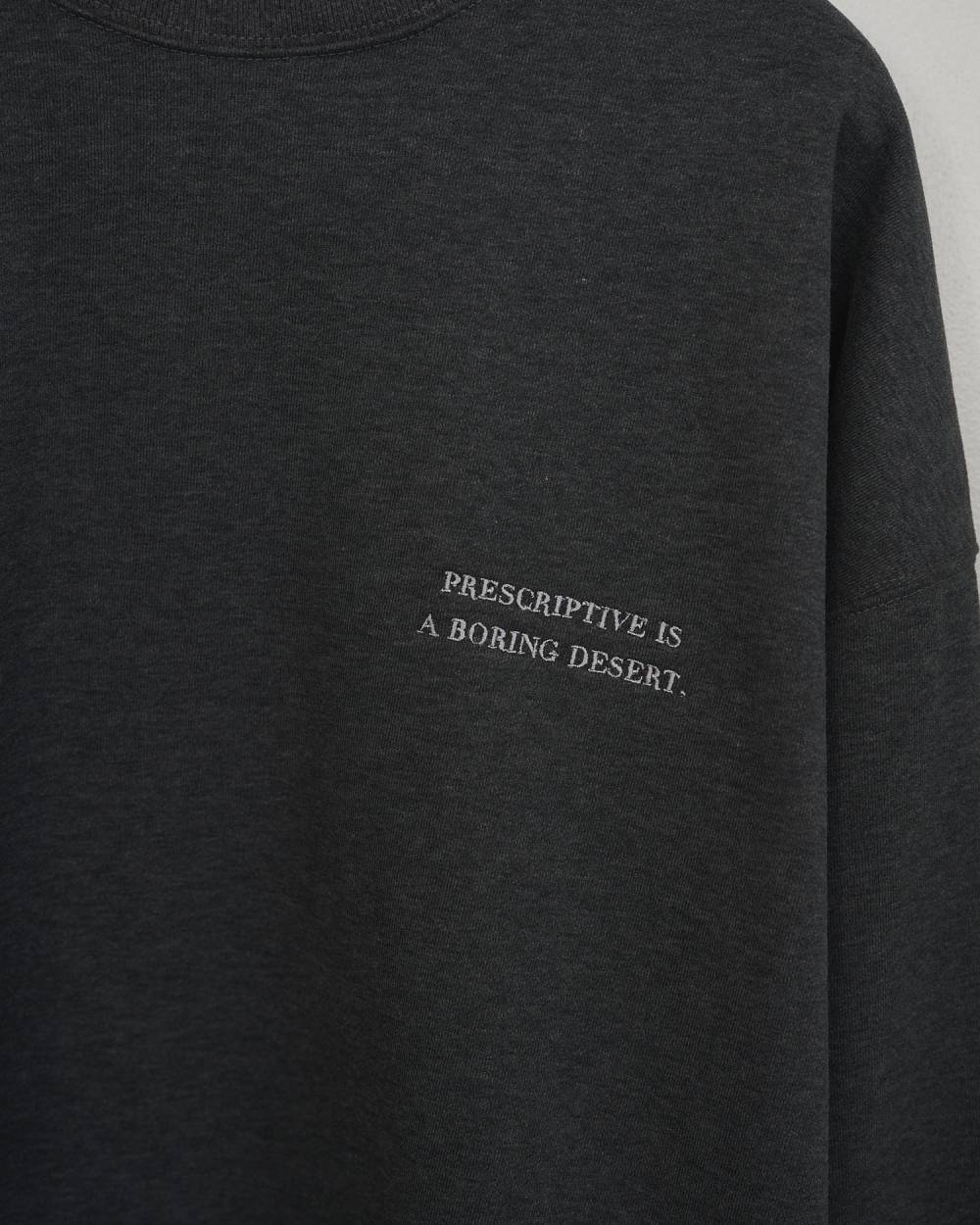 Embroidery Logo Sweat Embroidery Logo Sweat,エンブロイダリー ロゴ スウェット,62610606,トップス,スウェット,カジュアル,カットソー,ànuke,アンヌーク,lifes,ライフズ,26ss