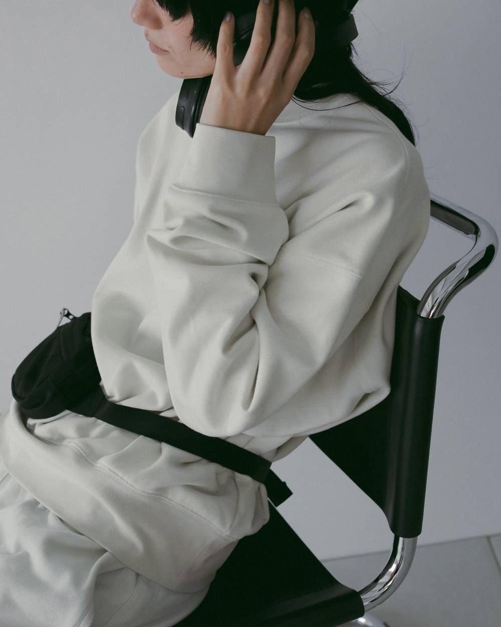 Embroidery Logo Sweat Embroidery Logo Sweat,エンブロイダリー ロゴ スウェット,62610606,トップス,スウェット,カジュアル,カットソー,ànuke,アンヌーク,lifes,ライフズ,26ss