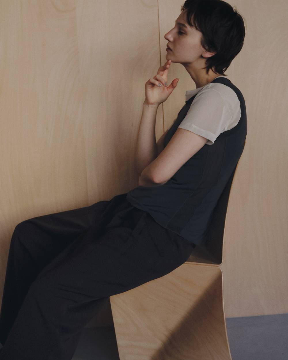Bicolor Tank Top Bicolor Tank Top,バイカラー タンク トップ,62610607,トップス,タンクトップ,タンク,ノースリーブ,ノースリ,ànuke,アンヌーク,lifes,ライフズ,26ss,26fall,26aw