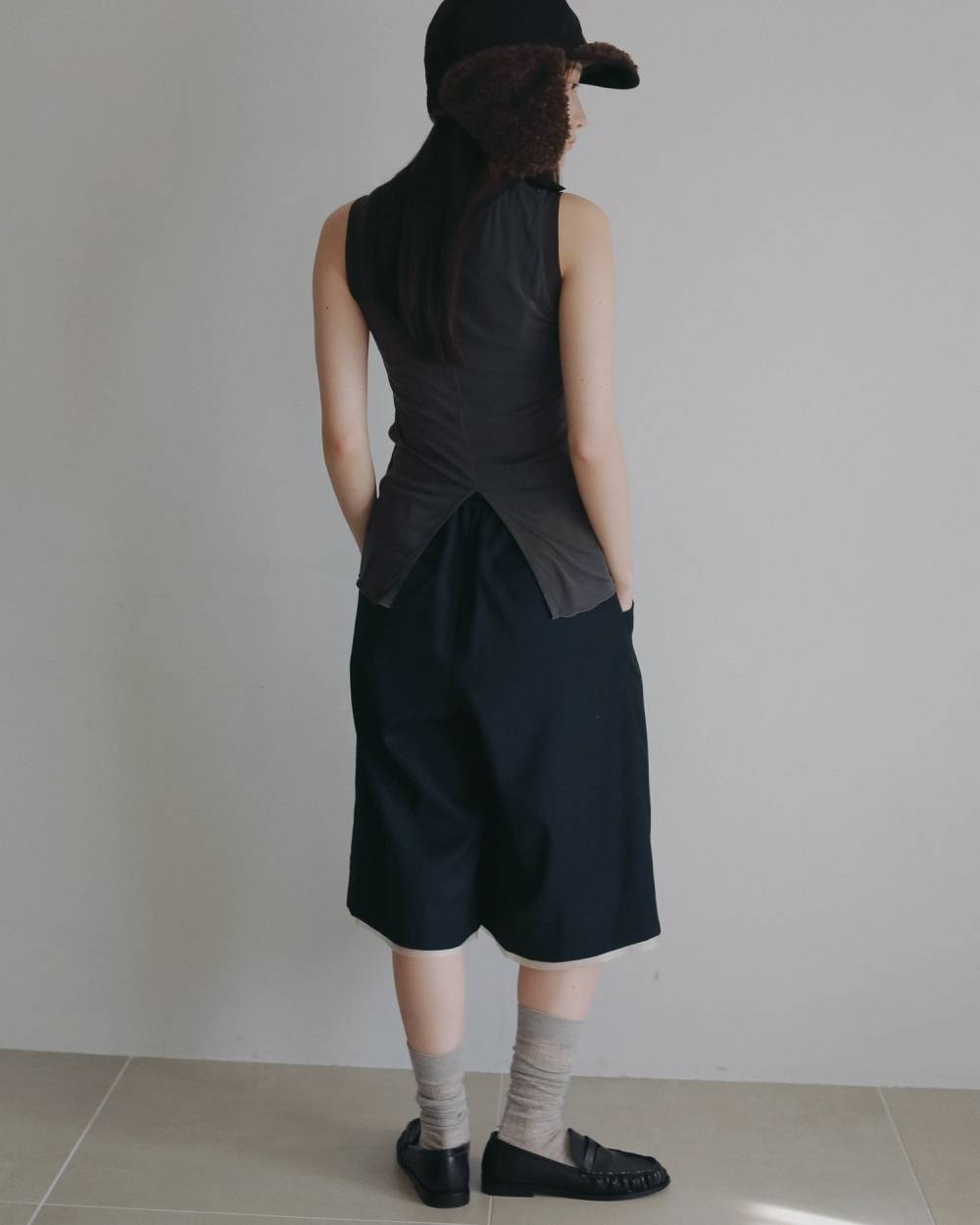 Bicolor Tank Top Bicolor Tank Top,バイカラー タンク トップ,62610607,トップス,タンクトップ,タンク,ノースリーブ,ノースリ,ànuke,アンヌーク,lifes,ライフズ,26ss,26fall,26aw