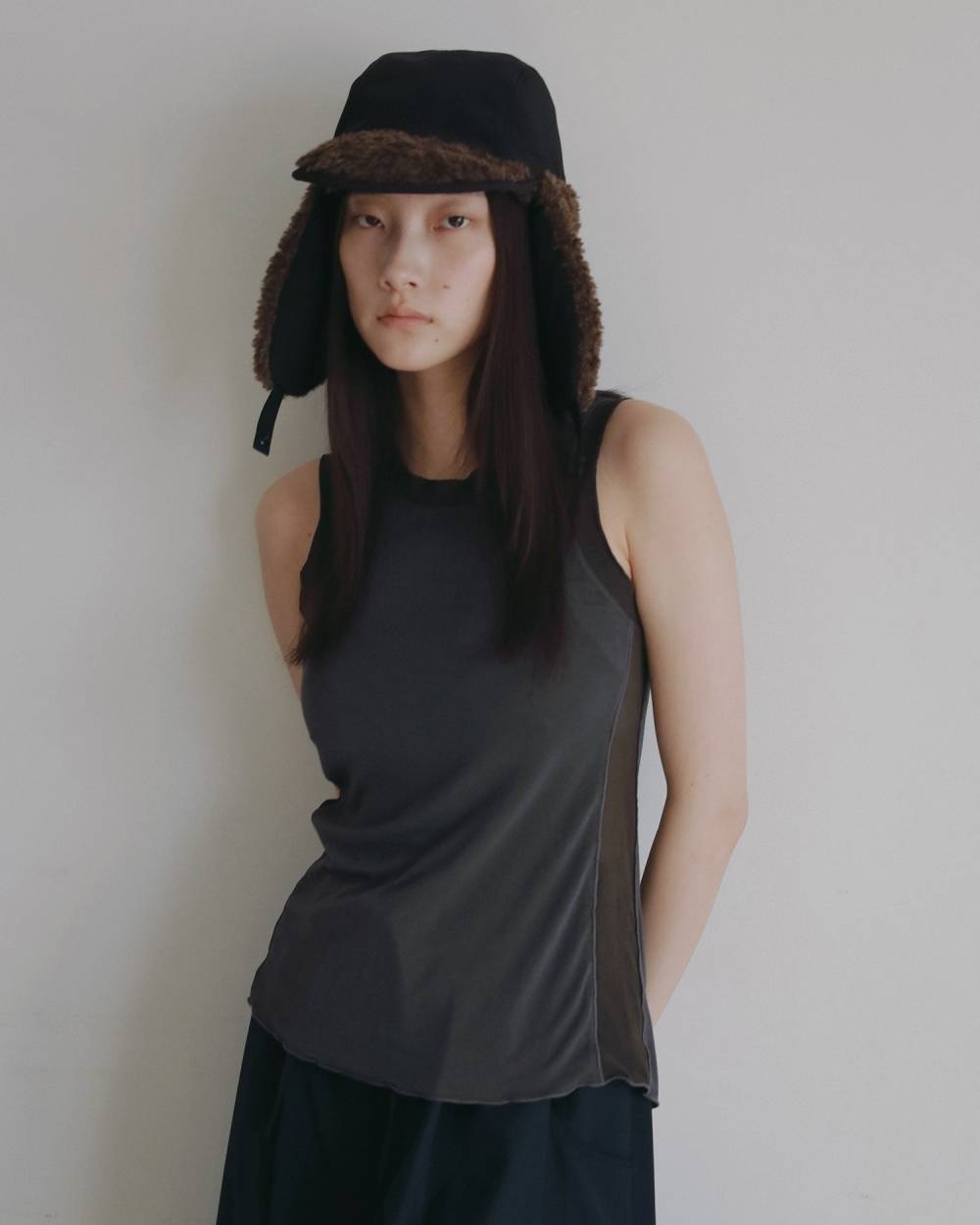 Bicolor Tank Top Bicolor Tank Top,バイカラー タンク トップ,62610607,トップス,タンクトップ,タンク,ノースリーブ,ノースリ,ànuke,アンヌーク,lifes,ライフズ,26ss,26fall,26aw