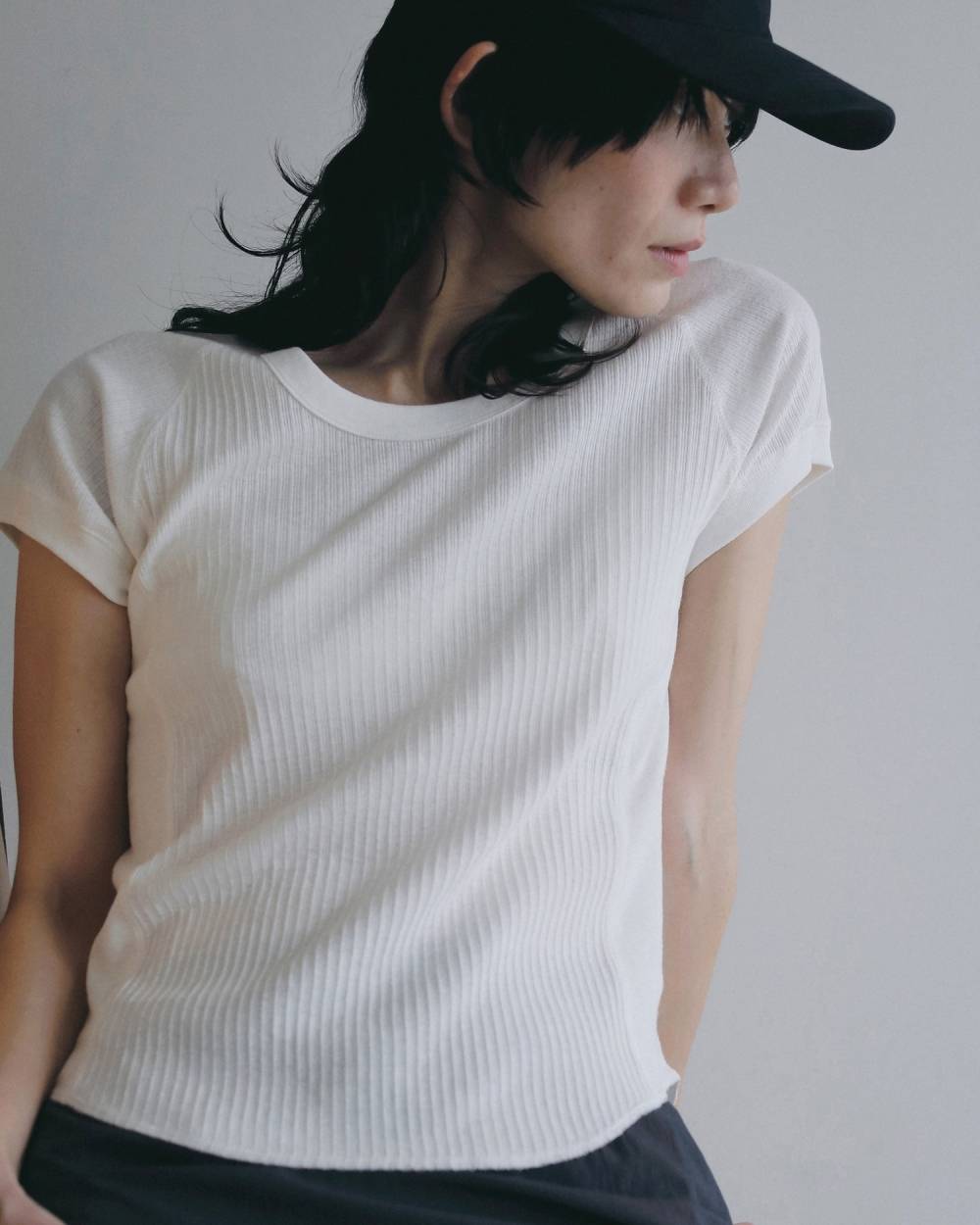 Vintage Rib Tops Vintage Rib Tops,ヴィンテージ リブ トップス,62610608,トップス,Tシャツ,カットソートップス,カットソー,半袖,ànuke,アンヌーク,lifes,ライフズ,26ss