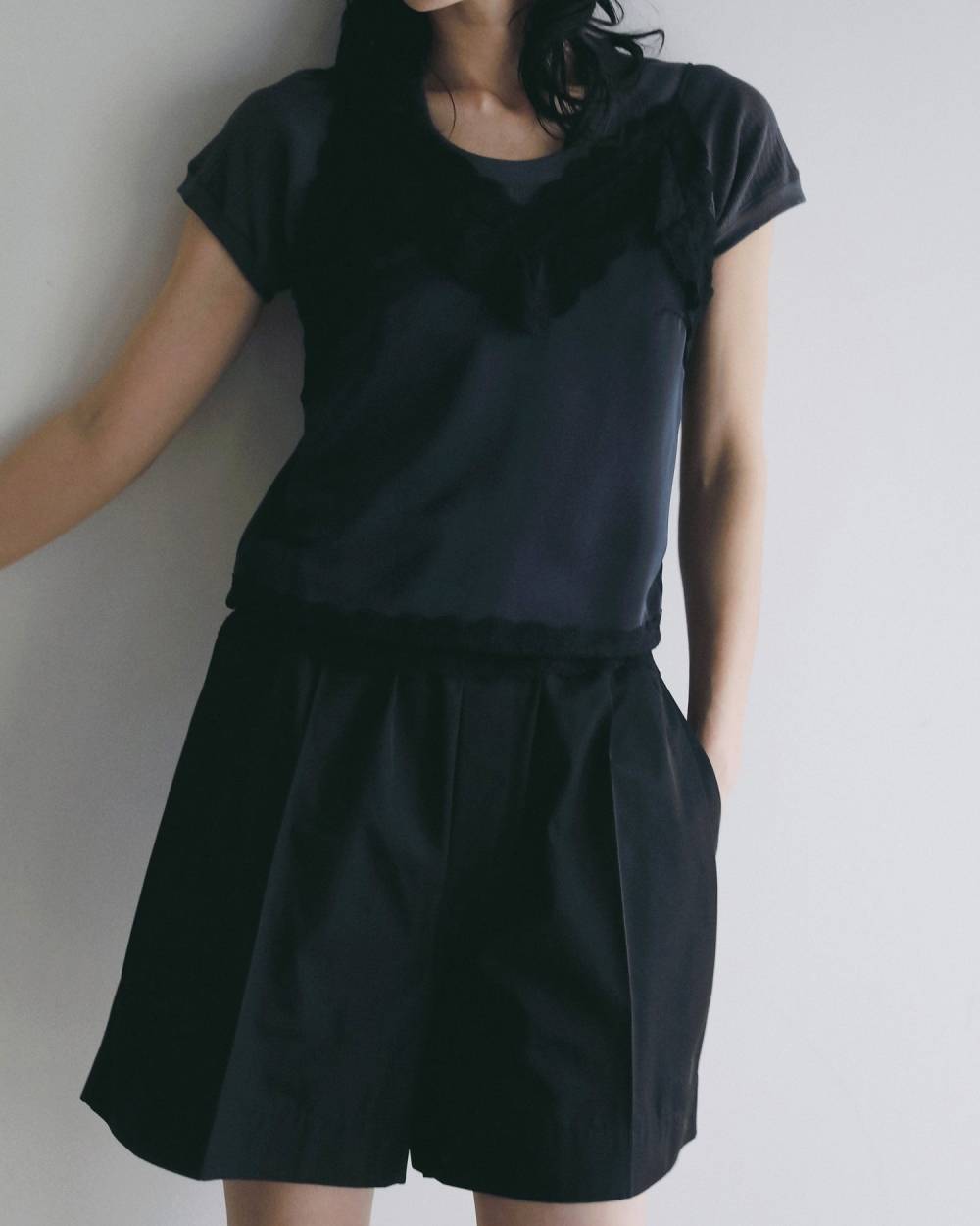 Vintage Rib Tops Vintage Rib Tops,ヴィンテージ リブ トップス,62610608,トップス,Tシャツ,カットソートップス,カットソー,半袖,ànuke,アンヌーク,lifes,ライフズ,26ss