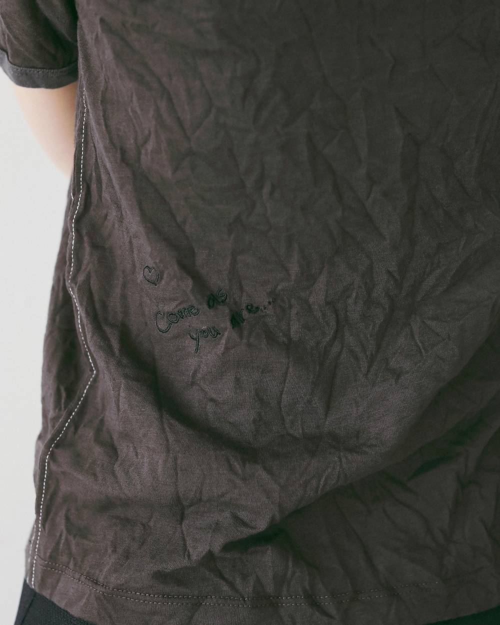 Lettering Washer T-Shirts Lettering Washer T-Shirts,レタリング ウォッシャー Tシャツ,62610610,トップス,Tシャツ,半袖,ロゴ刺繍,コンパクト,ànuke,アンヌーク,lifes,ライフズ,26ss