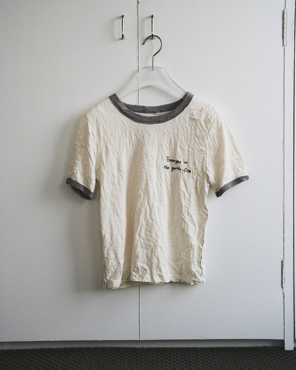 Lettering Washer T-Shirts Lettering Washer T-Shirts,レタリング ウォッシャー Tシャツ,62610610,トップス,Tシャツ,半袖,ロゴ刺繍,コンパクト,ànuke,アンヌーク,lifes,ライフズ,26ss