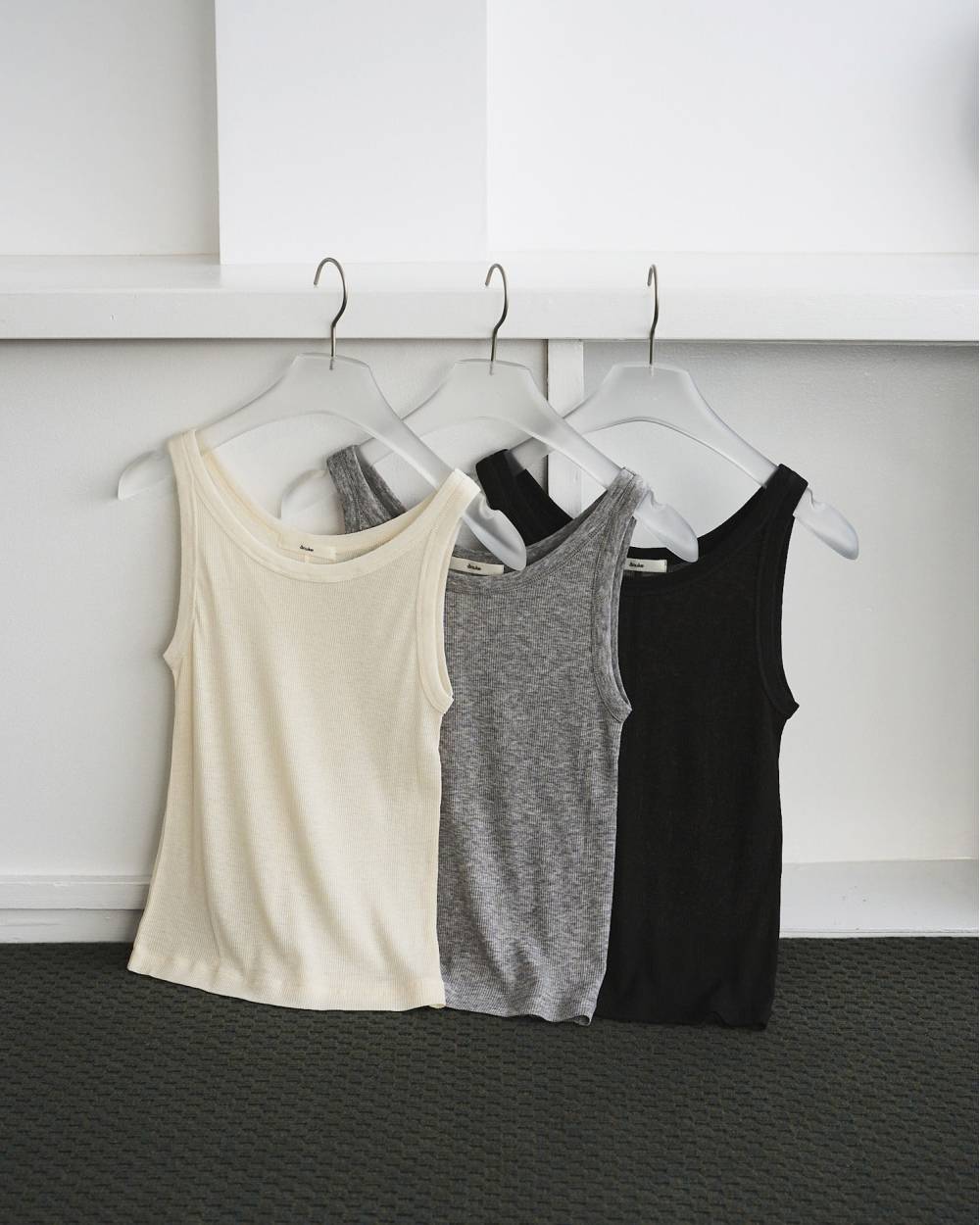 Wool Rib Tanktop Wool Rib Tanktop,ウール リブ タンクトップ,62610614,トップス,タンク,タンクトップ,リブ素材,ànuke,アンヌーク,lifes,ライフズ,26ss