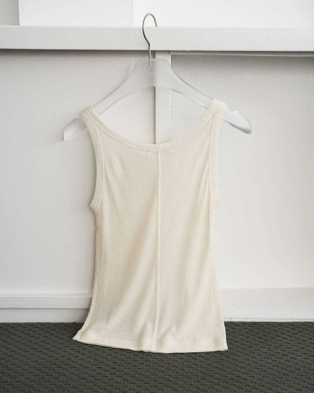 Wool Rib Tanktop Wool Rib Tanktop,ウール リブ タンクトップ,62610614,トップス,タンク,タンクトップ,リブ素材,ànuke,アンヌーク,lifes,ライフズ,26ss