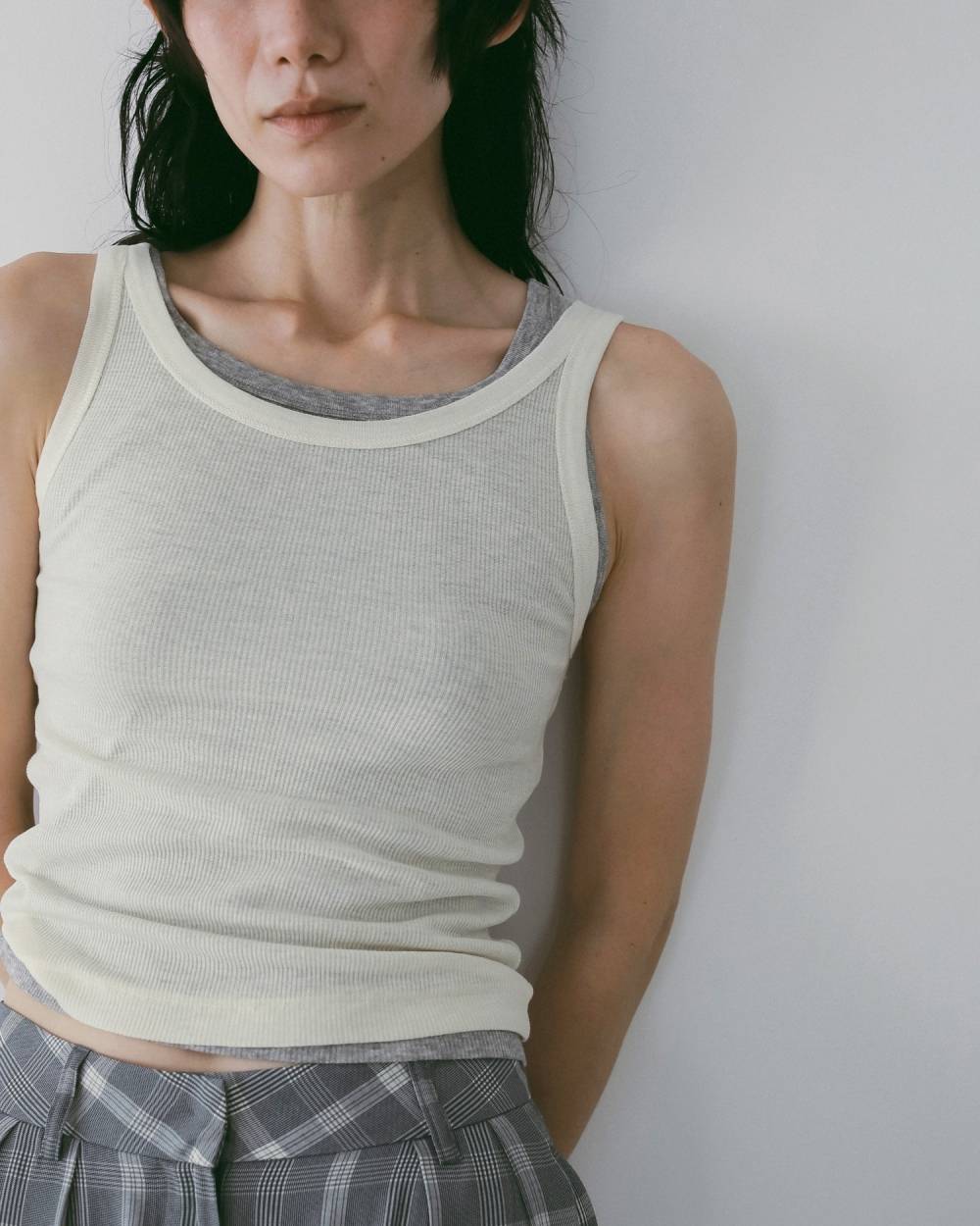 Wool Rib Tanktop Wool Rib Tanktop,ウール リブ タンクトップ,62610614,トップス,タンク,タンクトップ,リブ素材,ànuke,アンヌーク,lifes,ライフズ,26ss