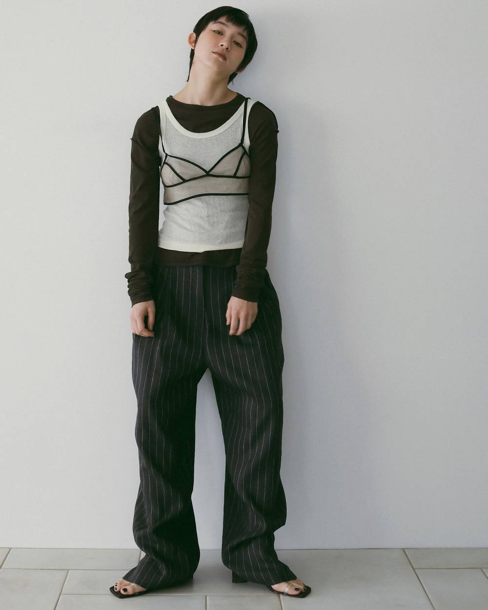 Wool Rib Tanktop Wool Rib Tanktop,ウール リブ タンクトップ,62610614,トップス,タンク,タンクトップ,リブ素材,ànuke,アンヌーク,lifes,ライフズ,26ss