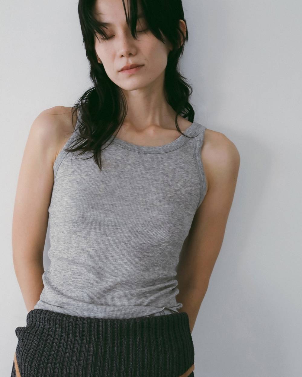 Wool Rib Tanktop Wool Rib Tanktop,ウール リブ タンクトップ,62610614,トップス,タンク,タンクトップ,リブ素材,ànuke,アンヌーク,lifes,ライフズ,26ss