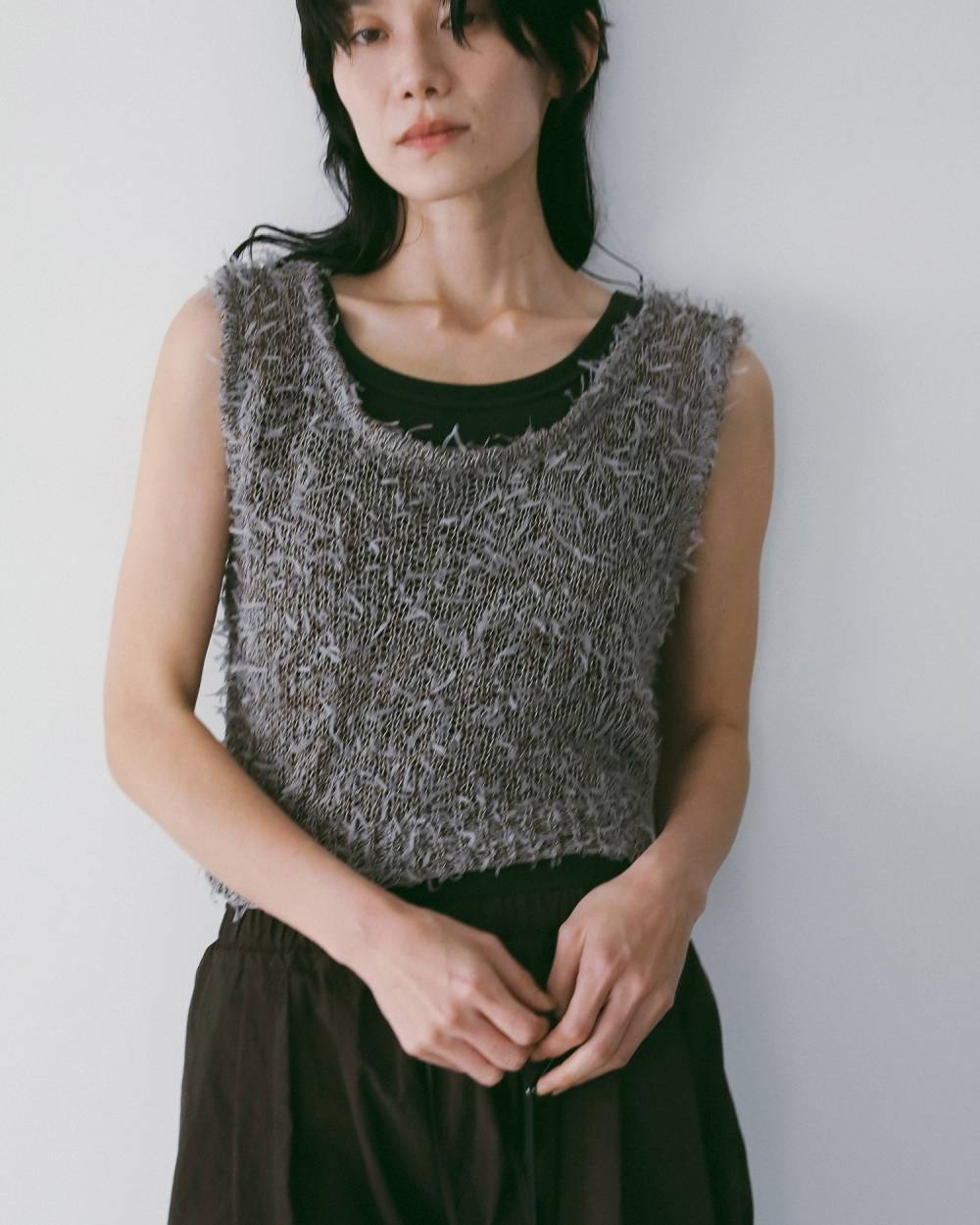 Wool Rib Tanktop Wool Rib Tanktop,ウール リブ タンクトップ,62610614,トップス,タンク,タンクトップ,リブ素材,ànuke,アンヌーク,lifes,ライフズ,26ss