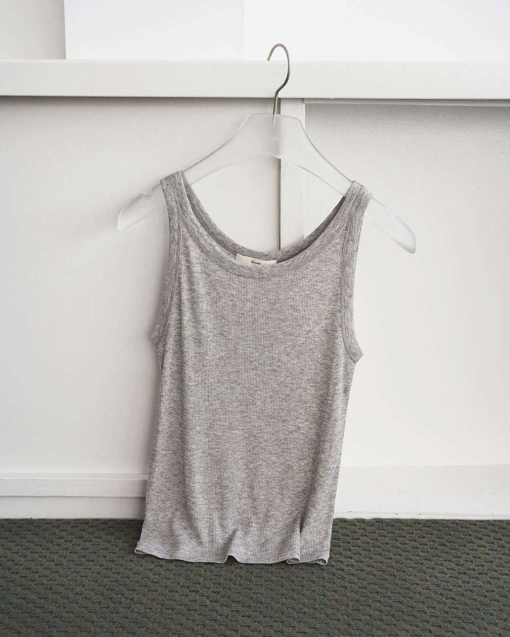 Wool Rib Tanktop Wool Rib Tanktop,ウール リブ タンクトップ,62610614,トップス,タンク,タンクトップ,リブ素材,ànuke,アンヌーク,lifes,ライフズ,26ss