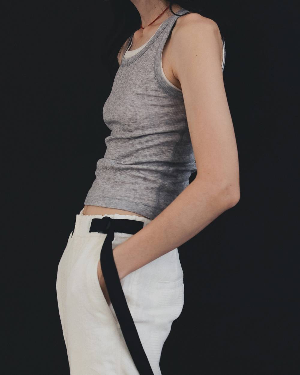 Wool Rib Tanktop Wool Rib Tanktop,ウール リブ タンクトップ,62610614,トップス,タンク,タンクトップ,リブ素材,ànuke,アンヌーク,lifes,ライフズ,26ss