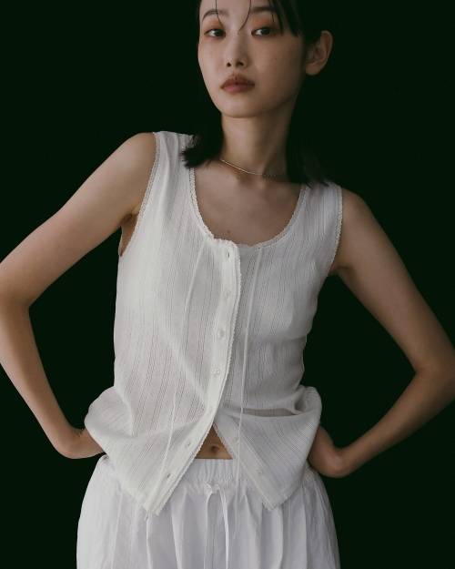 ànuke online store（アンヌーク） / Cut Lace TanktopCut Lace