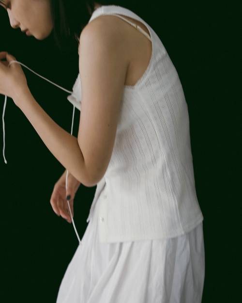 ànuke online store（アンヌーク） / Cut Lace TanktopCut Lace